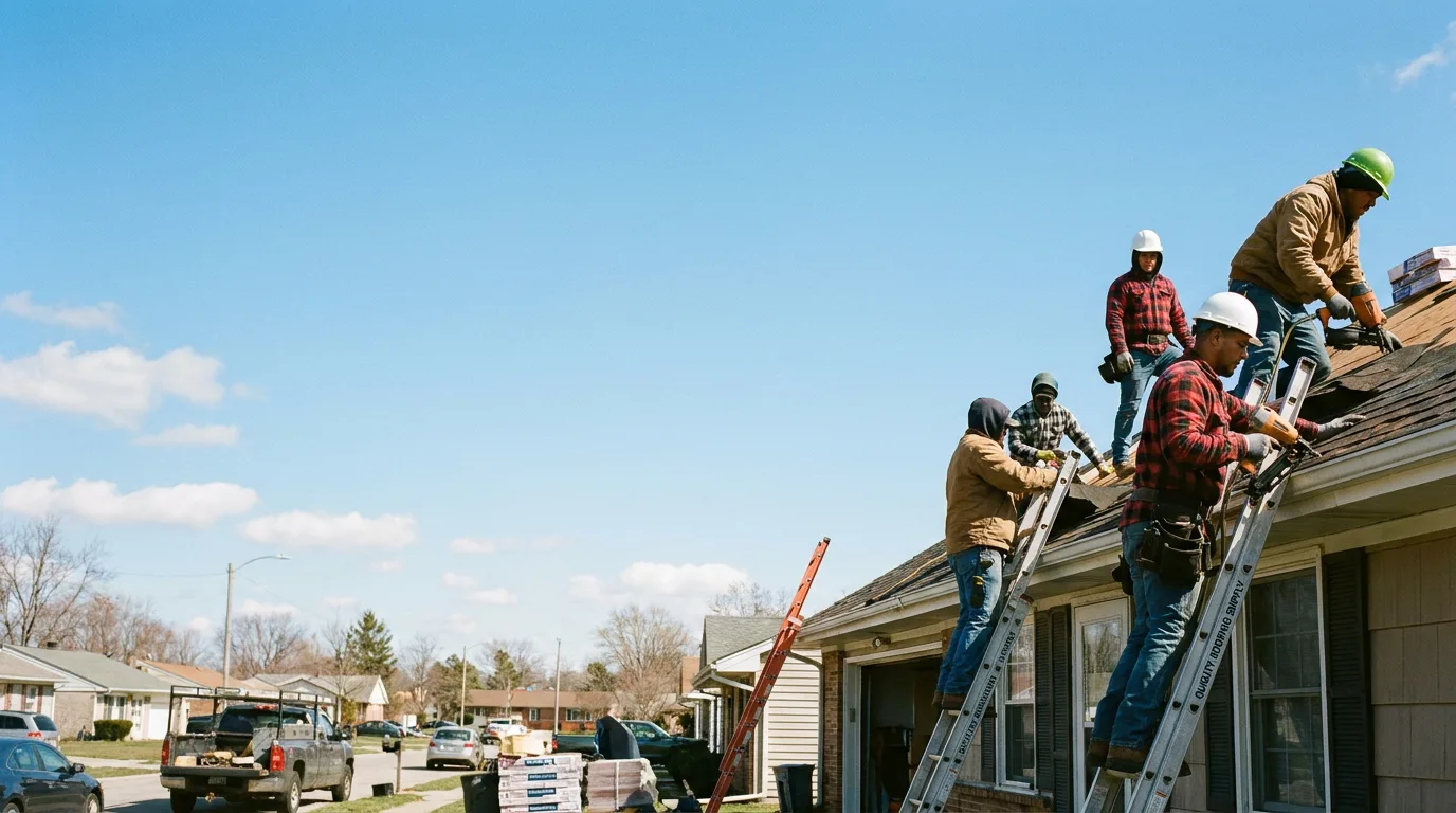 Roofing in Marengo, IL near me